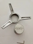 American Racing VN427 Wheel Rim Center Cap Spinner Tribar 4427403501 Nos New. Price: $55.00.