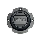 New Kmc Satin Black Center Cap For KS235 14" Rims 4X110 Bolt-on (W/3 Screws). Price: $24.95.