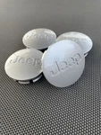 Jeep Set Of 4 Silver 55MM/2.16IN Wheel Center Caps Liberty Grand Cheroke Remanufactured. Price: $25.89.