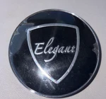 1 New With Plastic Center Caps B-378 Elegant Black / Chrome Wheel. Price: $45.00.