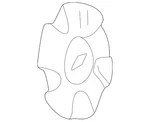 Genuine Gm 2002-2003 Trailblazer Button Style Centr Cap With Bowtie Logo 9593384 New. Price: $118.79.