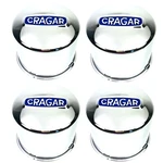 Cragar Chrome 5.55" Od Push Thru Wheel Center # A-29277-1 / 8 Lug New 4 Caps. Price: $115.00.