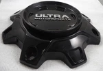 Ultra Wheels Gloss Black Custom Center Caps #A89-8200FBK / 63001765F-1 Used. Price: $59.95.