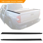 Pair 6.5' Bed Rail Caps Moulding Trim Panel 2014-2020 Toyota Tundra New. Price: $78.56.