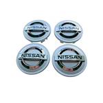 Wheel Center Caps Silver Chrome Logo For Nissan Rogue Sport Quest 54MM Pcs Set Remanufactured. Price: $19.88.