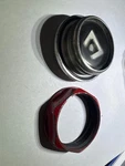 Motegi Racing Wheel Center Caps 2242103077 2-PIECE Anodized Aluminum #2 Used. Price: $29.99.