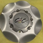 Cec Wheels Silver Custom Center Caps (1) Used. Price: $40.00.