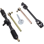 Steering Wheel Part Tie Rod Rack Adjustable Shaft Set For Go Kart 110CC New. Price: $53.09.
