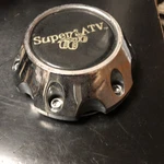 Superatv Chrome Replacement Wheel Center Cap 4-1/4" Lock Ring Used. Price: $20.00.