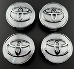 Toyota Center Caps Wheel Hub Covers Set 42603-06110 Chrome Oem Used. Price: $39.99.
