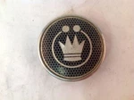 Konig Aftermarket Silver Black Wheel Center Hub Cap Custom C287 KON32D Used. Price: $18.00.