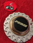 X1 Prime Silver Mesh Wheel Center Cap Gold Hex #93 With #PW250 Flange. Used. Price: $50.99.