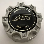 AR898-2-CAP American Racing Black / Silver Wheel Center Used. Price: $22.44.