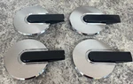 Set Of 4 2006-2010 Hummer H3 H-3 Chrome & Black Wheel Center New. Price: $94.50.