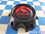 Fuel Wheels # 1006-45MBQ Matte Black/red Logo Center Cap 48 (qty. 1) Used. Price: $69.59.