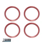X Moto Metal Red Wheel Center Cap Ring For "T186L214-H55-C1" T186H117R New. Price: $83.96.