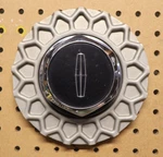 (1) 1990-1997 Lincoln Town Car Center Cap PART#FOVC-1A096-AE, Oem Good Condition Used. Price: $24.95.