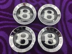 New Bentley Mulliner Self Levelling Continental Gt Wheel Centre Hub Cap Badges. Price: $463.44.