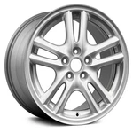 For Subaru Legacy 03-06 Alloy Factory Wheel Double 5-SPOKE Light Gray 16X6.5 Used. Price: $235.99.