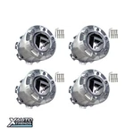 4 X Fuel Off-road Chrome Wheel Center Cap 1003-38 New. Price: $188.00.