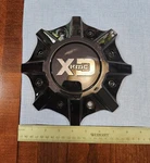 Kmc Center Cap T148L215-H33-S1, LG1707-16 Gloss Black XD838 Mammoth New. Price: $24.99.
