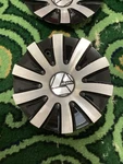 Azara Wheels Center Cap Black/silver Machined Part# C247L176A 1PIECE Od Used. Price: $42.00.