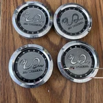 U2 Wheels Chrome Custom Center Caps Set 4 # CCVE65-1P Used. Price: $44.99.