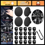19/20 Inch Wheel Center Caps & Lug Nut Covers For Tesla Model Y/3 - Matte Black New. Price: $29.99.