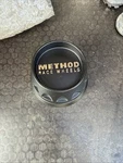 Method Race Wheels Push Through Hub Cover Flat Black Center Cap S128B106-S1 Used. Price: $30.00.