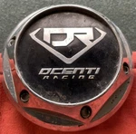 Racing Custom Wheel Rim Chrome Black Hub Cover Center Cap C-002-1 Used. Price: $24.99.