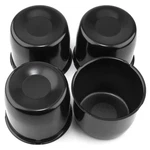 4PCS 4.25" Wheel Center Caps Push Through Black Steel For Truck Suv New. Price: $49.99.
