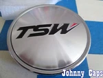 Tsw Wheels 70 New Chrome & Silver Center Cap # C-F82 (qty. 1). Price: $27.50.
