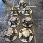 Chevy 5 Lug Oem Wheel Center Cap Chrome Alloy X2 Used. Price: $75.00.