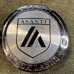 Asanti Black Label Chrome Machined Wheel Center Cap T157K74-C1 Used. Price: $22.00.