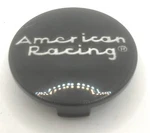 490K57-S1 American Racing Black / Silver Wheel Center Cap Used. Price: $26.95.