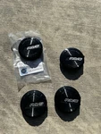 Rays Gram Light 57CR Center Caps Black Set Oem No Flaws Used. Price: $100.00.