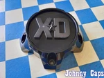 Xd Wheels # T167L145-5-H42-S3 New Gloss Black Center Cap 59 (qty. 1). Price: $29.70.