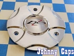 Bzo Wheels # 725-2210-CAP Custom Chrome Center 51 (qty. 1) Used. Price: $59.81.