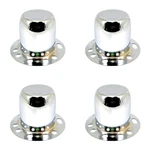 4X Stainless Steel 4.25" Od Closed Derby Wheel Center Hub Caps Covers New. Price: $49.00.