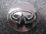 Infiniti Chrome Oem Center Caps 2-1/8" 54MM 40343-1VW5A 40343-5P215 ONE/1* Used. Price: $5.00.