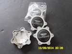 American Racing Torqthrust Chrome/black Custom Wheel Center Caps Set 4 F109-22 New. Price: $229.87.