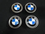Bmw Set Wheel Center Caps Chrome Edge Diameter 2 3/4" WCA-317 S808-13-7 Used. Price: $19.95.