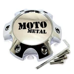 Moto Metal Chrome Center Cap 5-3/4"OD Bolt-on Closed-end 1079L145MO3CH-H42 Used. Price: $36.20.