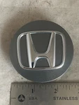 Genuine Honda Gunmetal Chrome Hubcap Center Cover Oe 44742 T2A A210 Used. Price: $13.75.