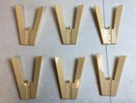 Dub Wheels 3810-41P Plain Center Cap Inserts Set Of 6 New. Price: $99.99.