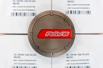Rays Gramlights Center Cap (NO.64) - Bronze / Red (set Of New. Price: $109.00.