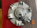 #b (1) Nitro Alloy Wheels Chrome Center Cap Custom C121-1 Used. Price: $42.95.