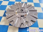 Kraze Wheels # 629-2295-CAP Chrome Custom Center 85 (qty. 1) Used. Price: $125.07.