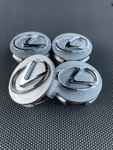 Lexus Set Of Silver-chrome 62 MM/2.44IN Wheel Center Caps Remanufactured. Price: $25.25.
