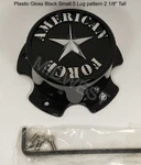 New American Force Gloss Black AFX353G Small Lug Wheel Rim Center Cap Screws. Price: $78.88.